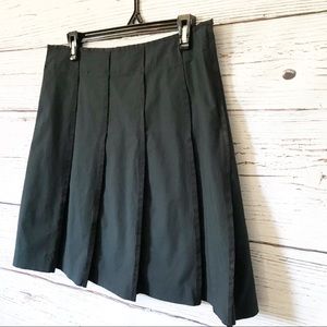 Moda Intl' Dark Blue Pleated Mini Skirt Sz 8